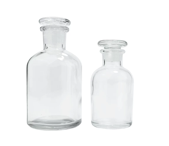 玻璃小口试剂瓶 透明小口瓶 玻璃磨口瓶30ml-20000ml