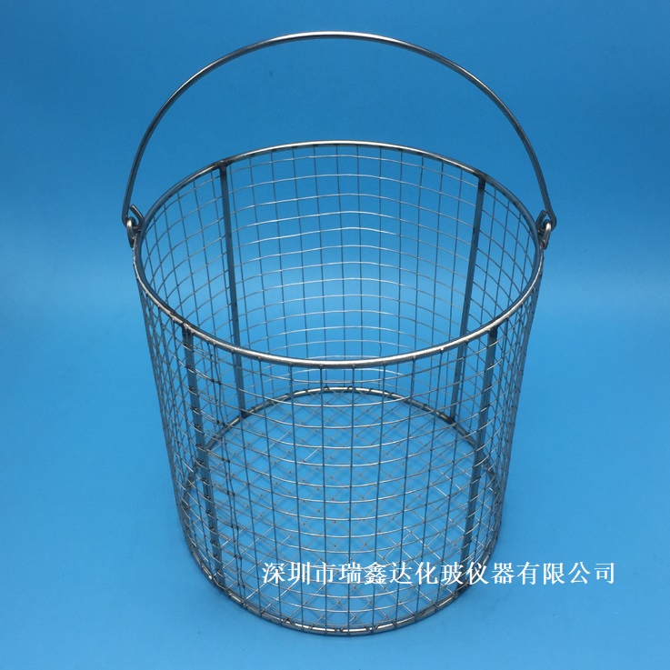 不锈钢试管萝15*15cm 不锈钢试管筐 圆形试管框 带提手