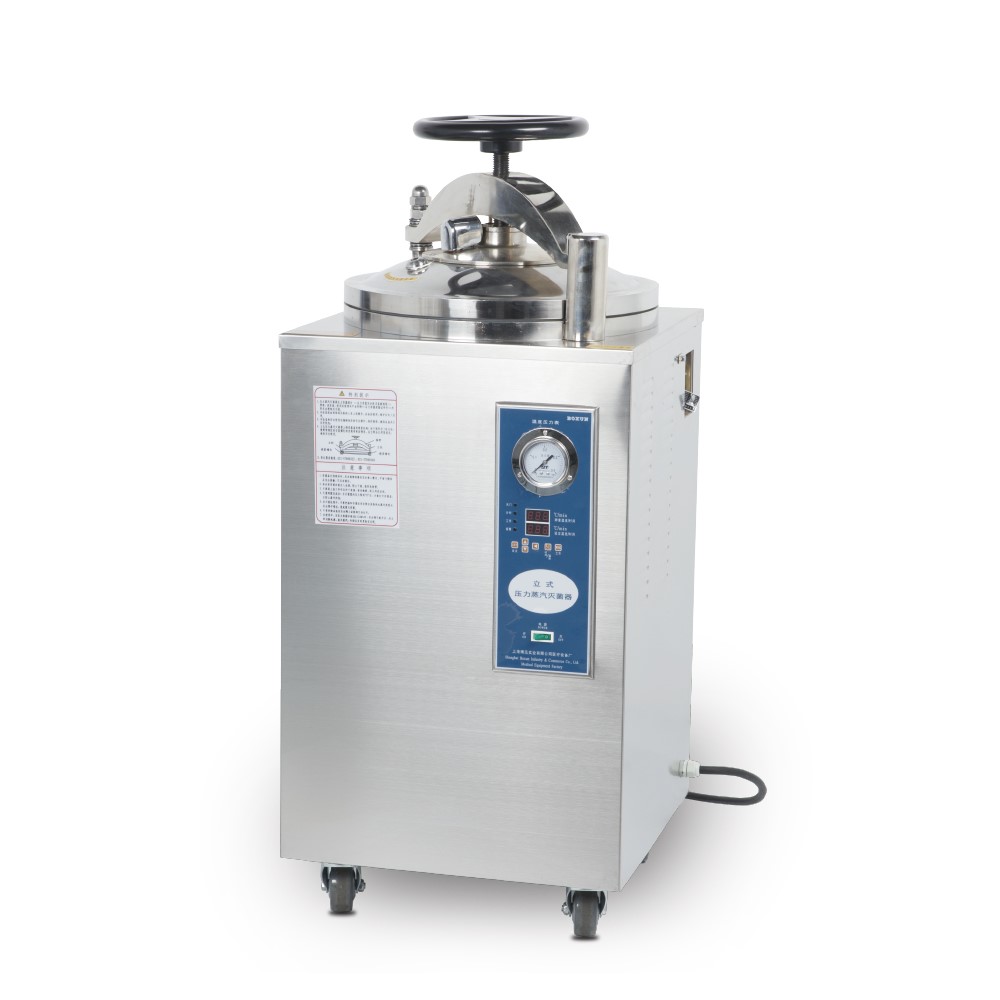 上海博迅100L立式压力蒸汽灭菌器YXQ-LB-100SII