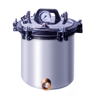 上海博迅18L手提式压力蒸汽灭菌器YXQ-SG46-280SA（蝶型螺母开盖型）