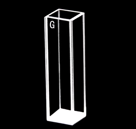 石英荧光比色皿/10MM双面四面透光3.5ML胶溶