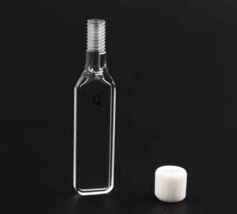石英螺口比色皿 715 722分光光度仪比色杯光程1mm