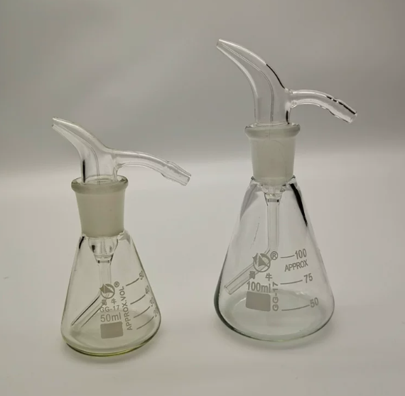 玻璃三角薄层喷瓶 实验室喷瓶 喷雾器50ml 100ml