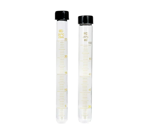 螺口刻度圆底离心管 玻璃带盖离心管5/10/20/25/30/50/100ml