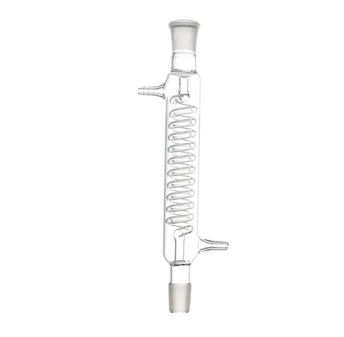 蛇形冷凝管蛇型冷却管蒸馏管200/300/400/500/600/800mm/24#/19#