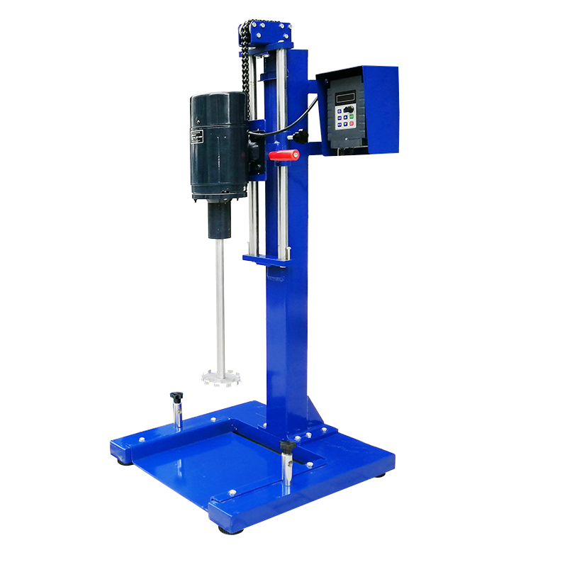JFS-1100 数显高速变频分散机（1.15米方管手动升降高支架）